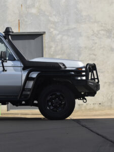 LandCruiser 70 - TUFF Eureka Bullbar + Side Steps and Rails